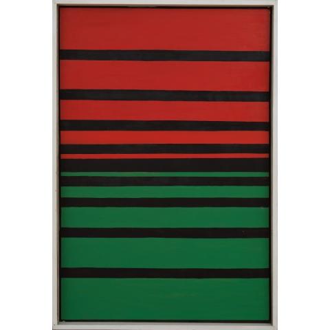 Sosnowski Kajetan,  - czerwono-zielony, 1967, olej-płótno, 100x150.jpg