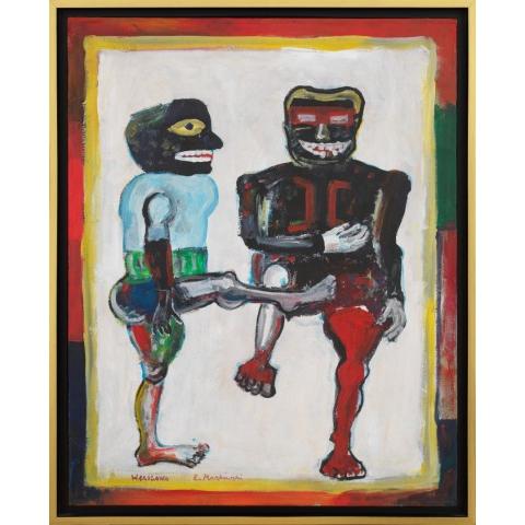 Markowski Eugeniusz - Moralitet, 1973, olej-płótno, 80x64 (Kopiowanie).jpg